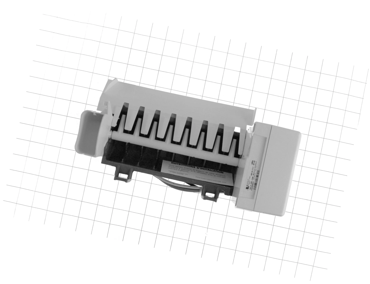 2198597 Ice Maker Assembly 8-Cube Compatible with Whirlpool Kenmore KitchenAid Maytag Jenn-Air, Replaces AP3182733 W10190960 W10122502 2198678 626663
