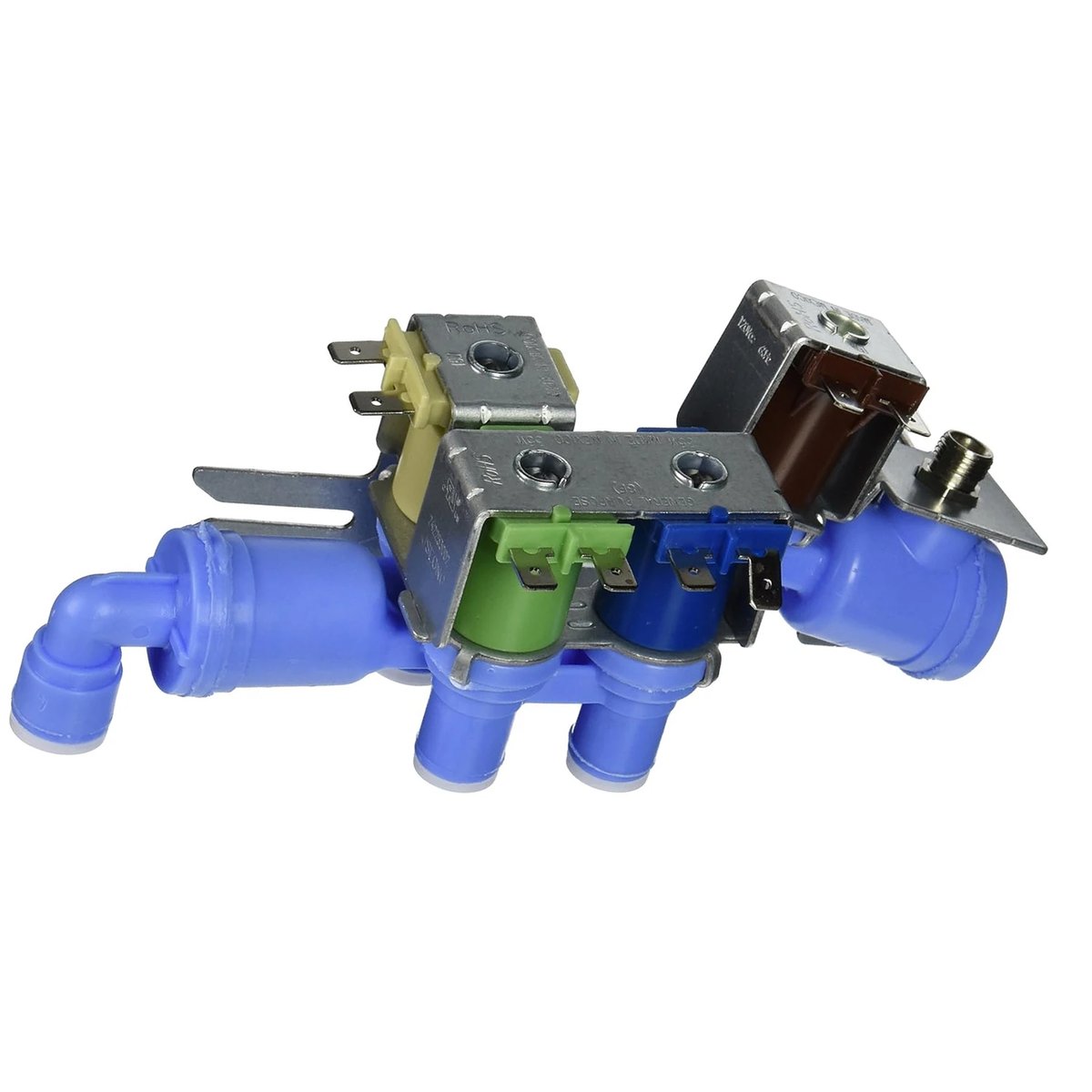 242253002 Water Inlet Valve 4-Coil Compatible with Frigidaire Electrolux Kenmore Crosley, Replaces AP5669874 242102201 PS7321353 2689640
