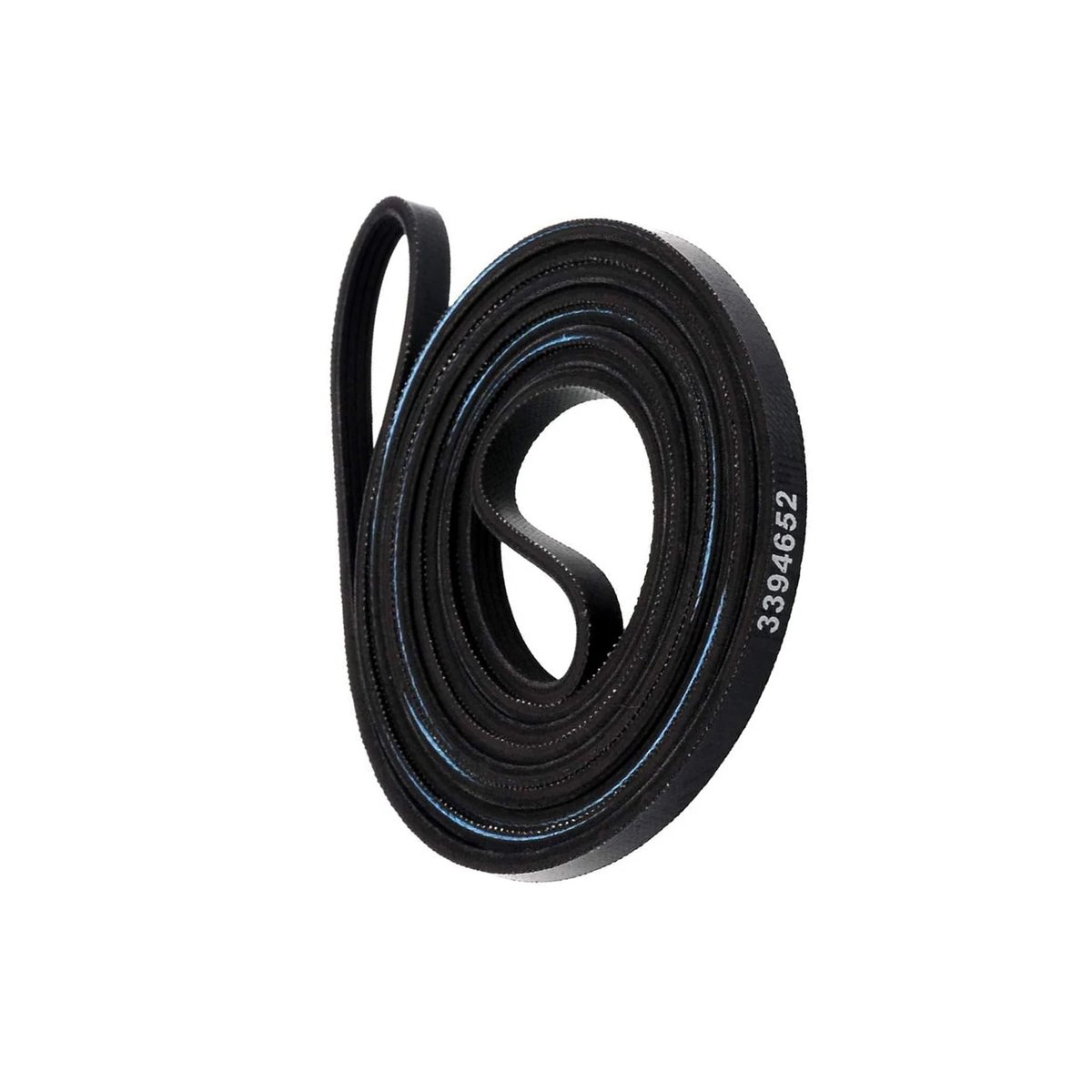 3394652 Dryer Drum Drive Belt Compatible with Whirlpool Kenmore KitchenAid Roper, Replaces AP2946614 345675 4319392 8066064 PS345337