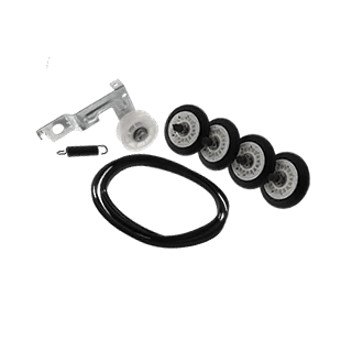 341241 Dryer Drum Drive Belt Compatible with Whirlpool Kenmore Maytag KitchenAid, Replaces AP2946843 W10127457 8066065 349533