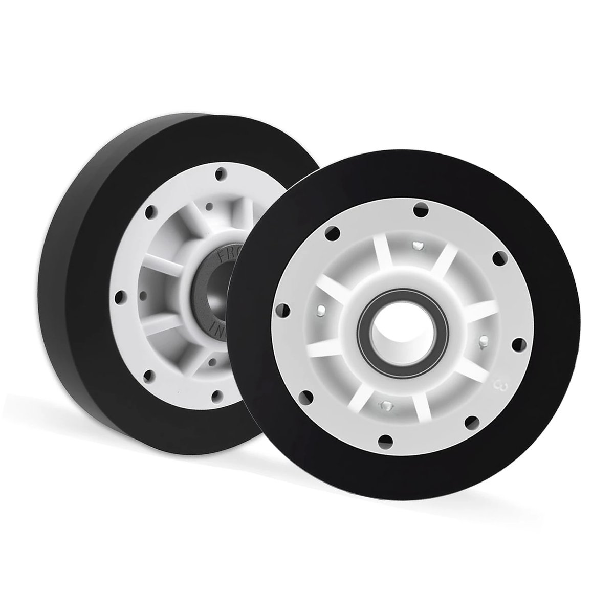 37001042 Drum Support Roller Compatible with Maytag Amana Speed Queen Whirlpool, Replaces WP37001042 AP6008773 PS11741913 14218934 500214
