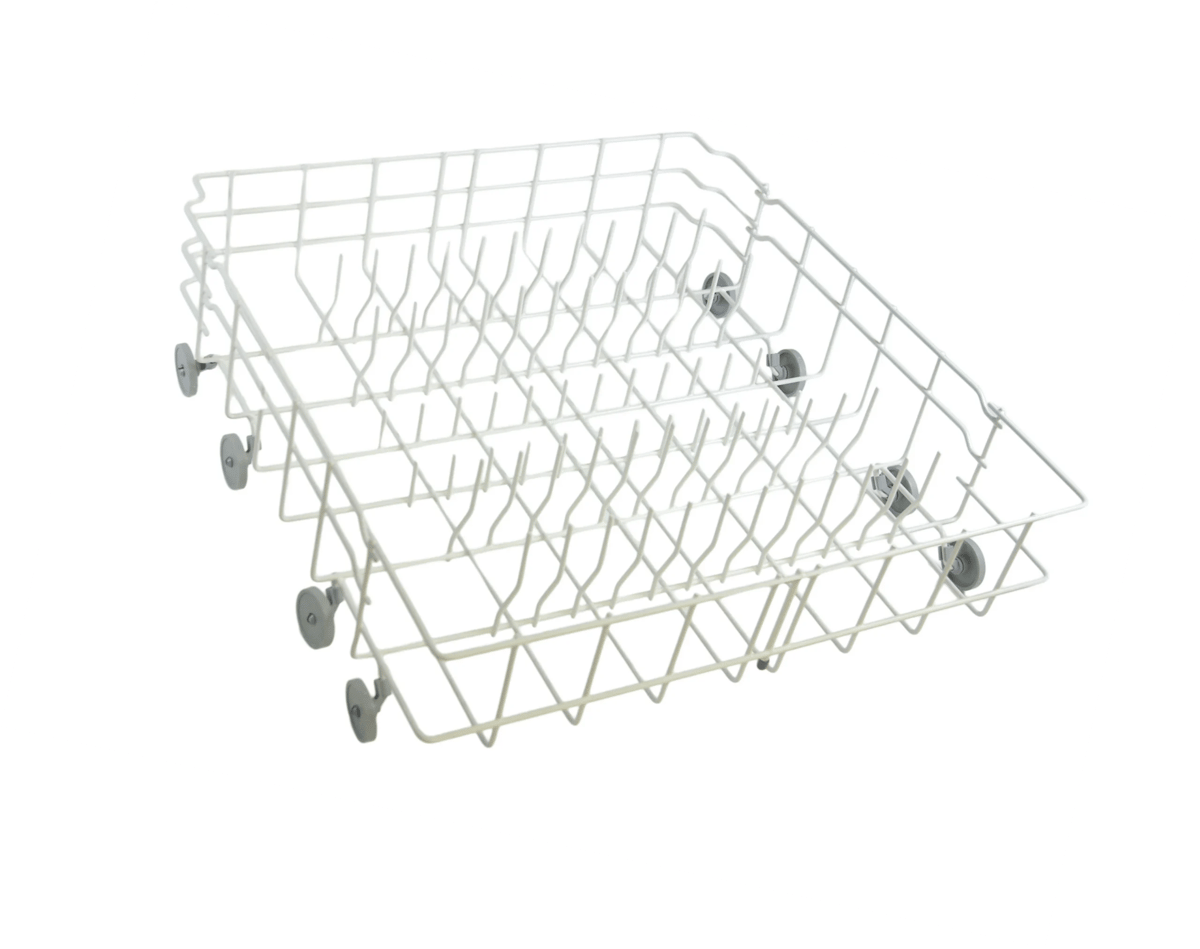 808602302 Dishwasher Lower Dishrack Assembly Compatible with Frigidaire Kenmore Crosley Gibson, Replaces 5304535768 154432602 154432601 154319706