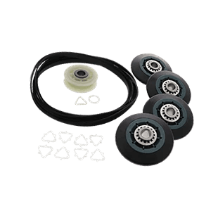 8536974 Dryer Drum Support Roller Compatible with Whirlpool Maytag Kenmore KitchenAid, Replaces WPW10314173 W10314173 W10314171 AP6019303