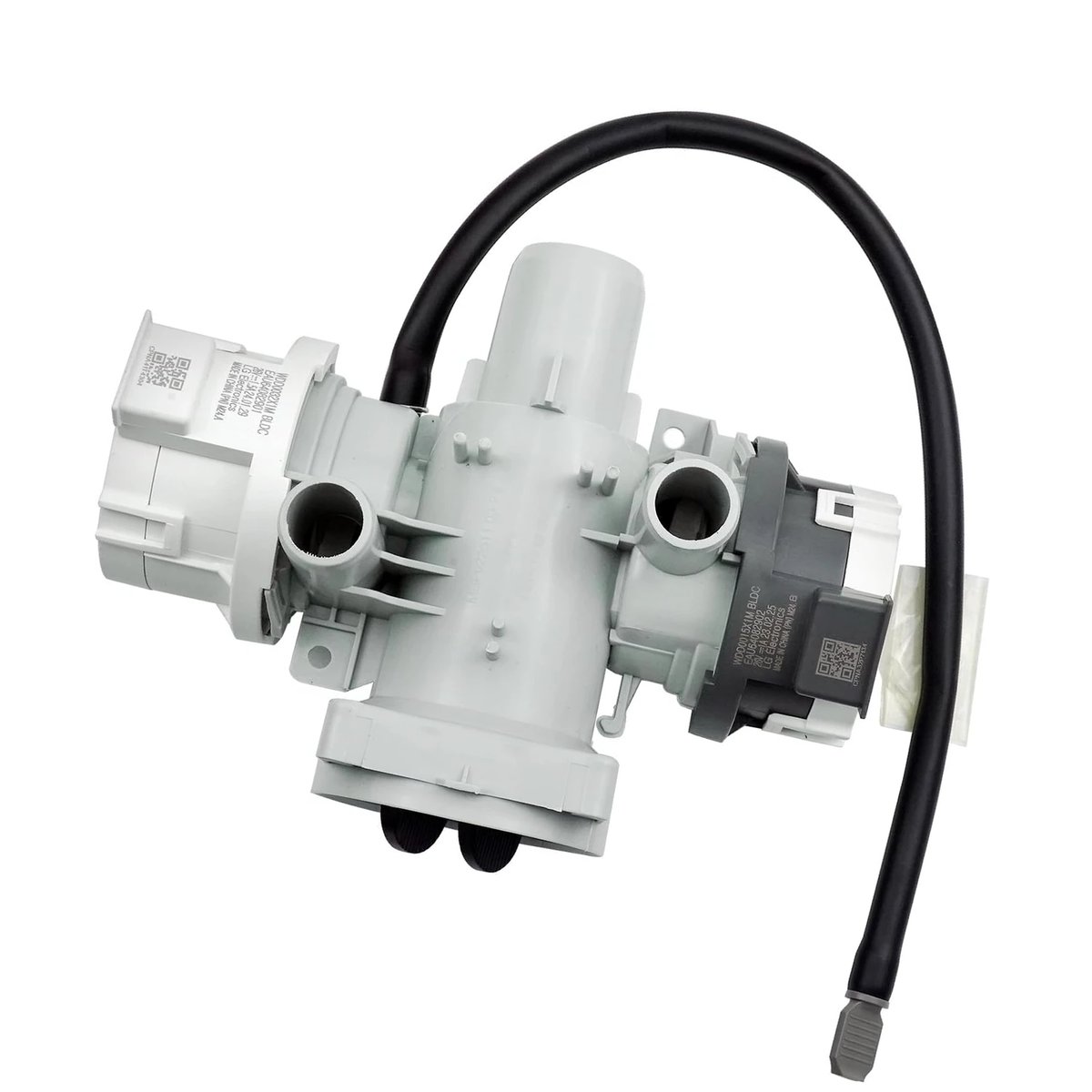 AHA75693423 Drain Pump Assembly Compatible with LG, Replaces EAU64082902 EAU64082901 AP6985799 PS12750086