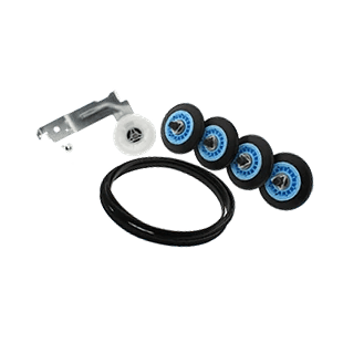 DC97-16782A Drum Support Roller & Axle Compatible with Samsung, Replaces AP5325135 DC97-16782C DC97-07523A PS4221885