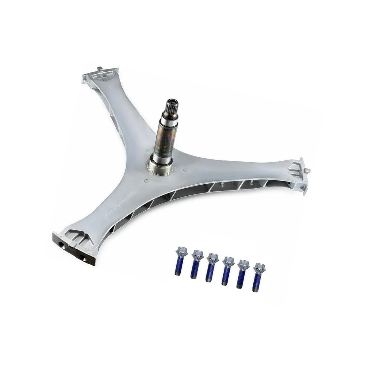 DC97-17004B Washer Flange Shaft Assembly (Spider Arm) Compatible with Samsung, Replaces DC97-17004A DC97-17004C DC97-17004E AP5800144 PS8764285