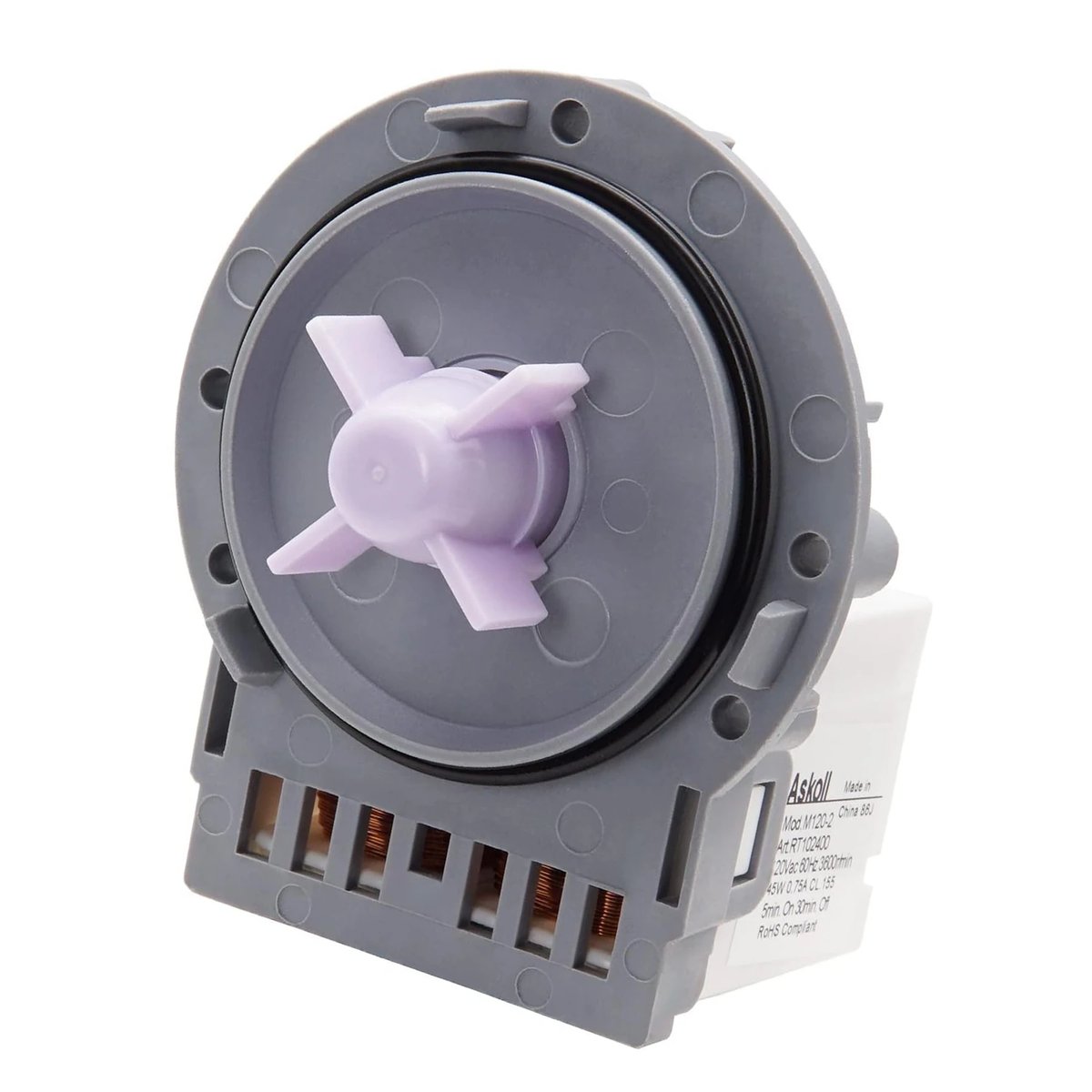 EAU61383503 Washer Circulation Pump Motor Compatible with LG Kenmore, Replaces AP5620091 4681EA2001V EAU62263303 PS3652448