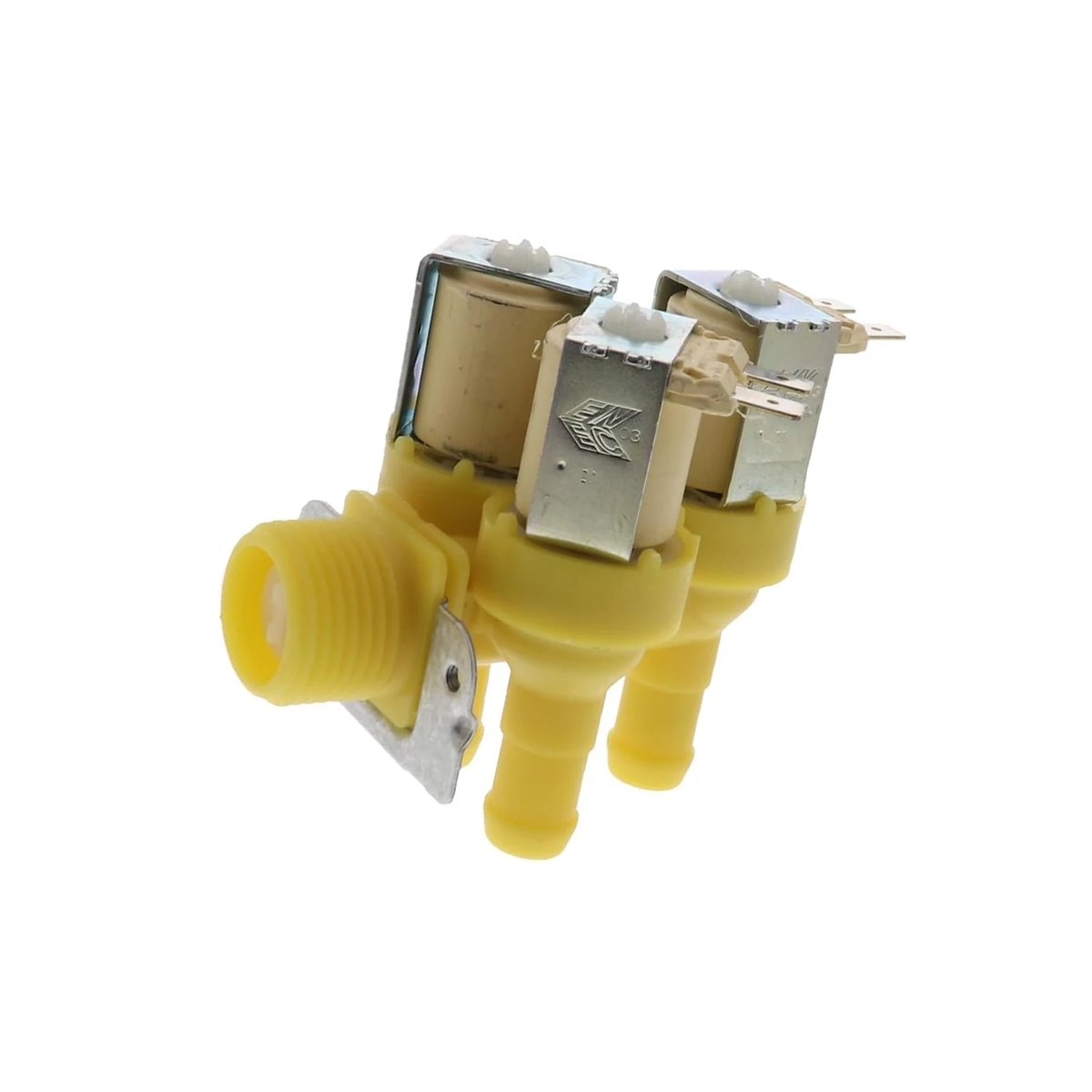 F8286401P 3-Way Water Inlet Valve Compatible with Speed Queen Huebsch Unimac Ipso Primus, Replaces F8286401 AP4526717 B12496101