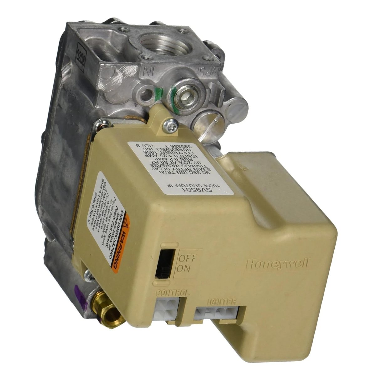 SV9501M2528 SmartValve Gas Valve Assembly Compatible with Honeywell Resideo Furnaces, Replaces SV9501M2726 SV9501M2718 SV9500M2674