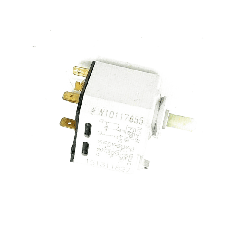 W10117655 Dryer Push-to-Start Switch Compatible with Whirlpool Maytag Kenmore Crosley, Replaces WPW10117655 AP6015267 PS11748542 1448106