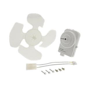 W10124096 Condenser Fan Motor Kit Compatible with Whirlpool KitchenAid Maytag Kenmore, Replaces AP4318657 2188538 2315558 W10130108 PS1957416