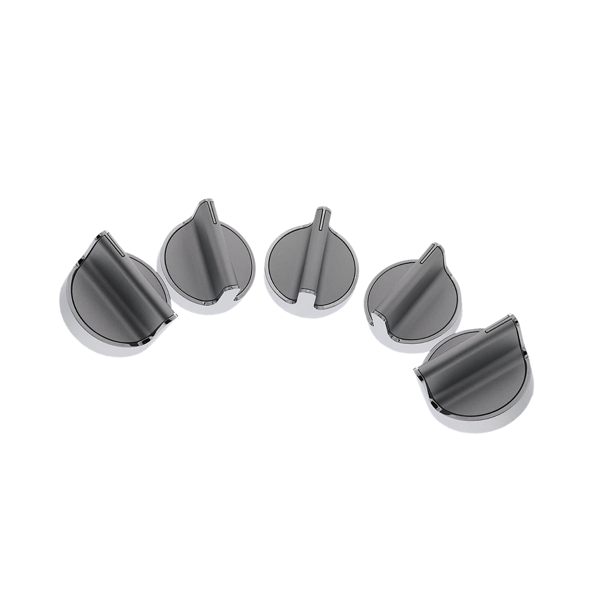 W10698166 Gas Cooktop Control Knob Kit Compatible with Whirlpool Amana IKEA, Replaces AP5949868 PS10057067 3451573 EAP10057067