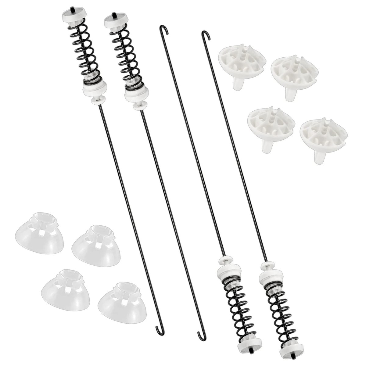 W10780048 Washer Suspension Rod Kit Compatible with Whirlpool Maytag Kenmore Amana, Replaces AP5971398 W10349191 W10257087 PS11703290