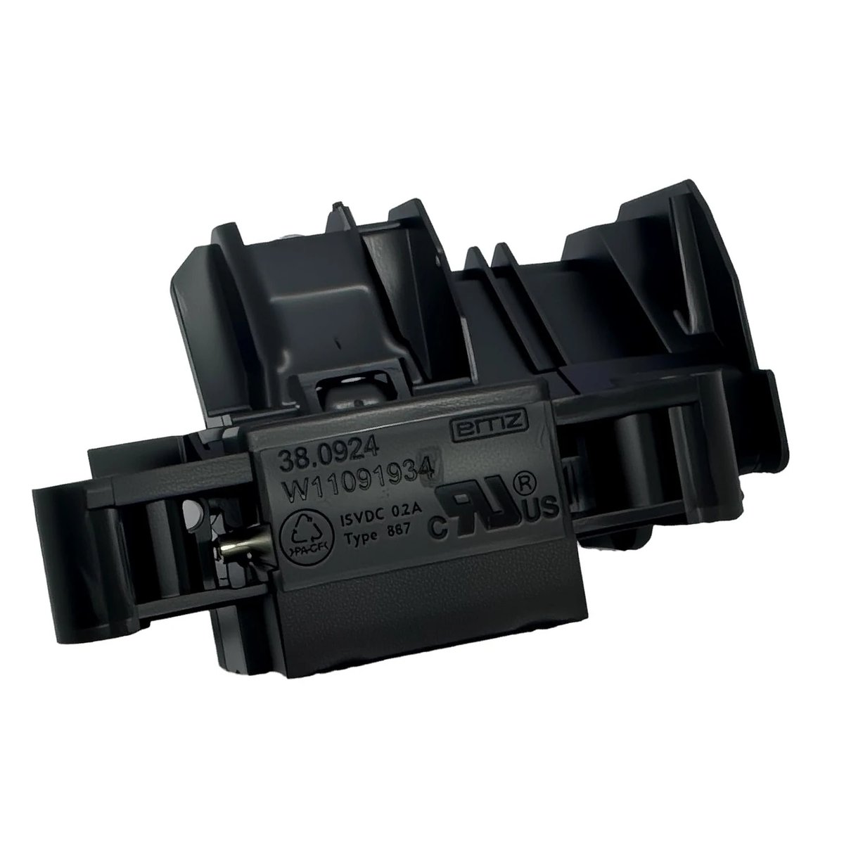 W11091934 Dishwasher Door Latch Assembly Compatible with Whirlpool Maytag KitchenAid, Replaces W11412299 AP6980078 PS12745375