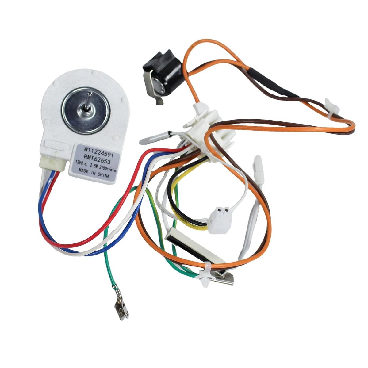 W11224591 Evaporator Fan Motor Compatible with Whirlpool KitchenAid Maytag IKEA, Replaces W10865431 W10728111 W11215582 AP6329809 PS12349521