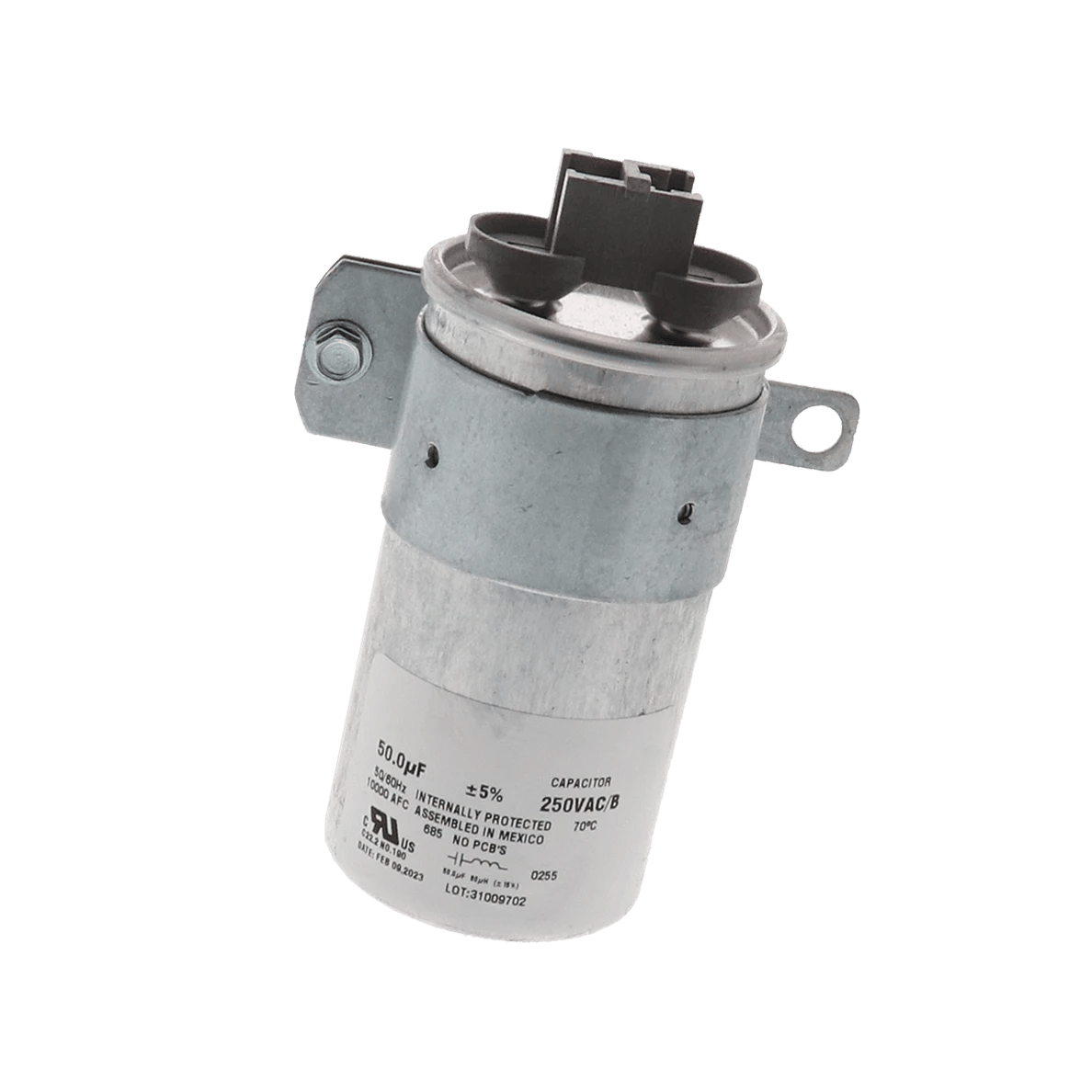W11395618 Washer Motor Run Capacitor Compatible with Whirlpool Maytag Kenmore, Replaces WPW10625046 W11162560 W10866250 W10843769