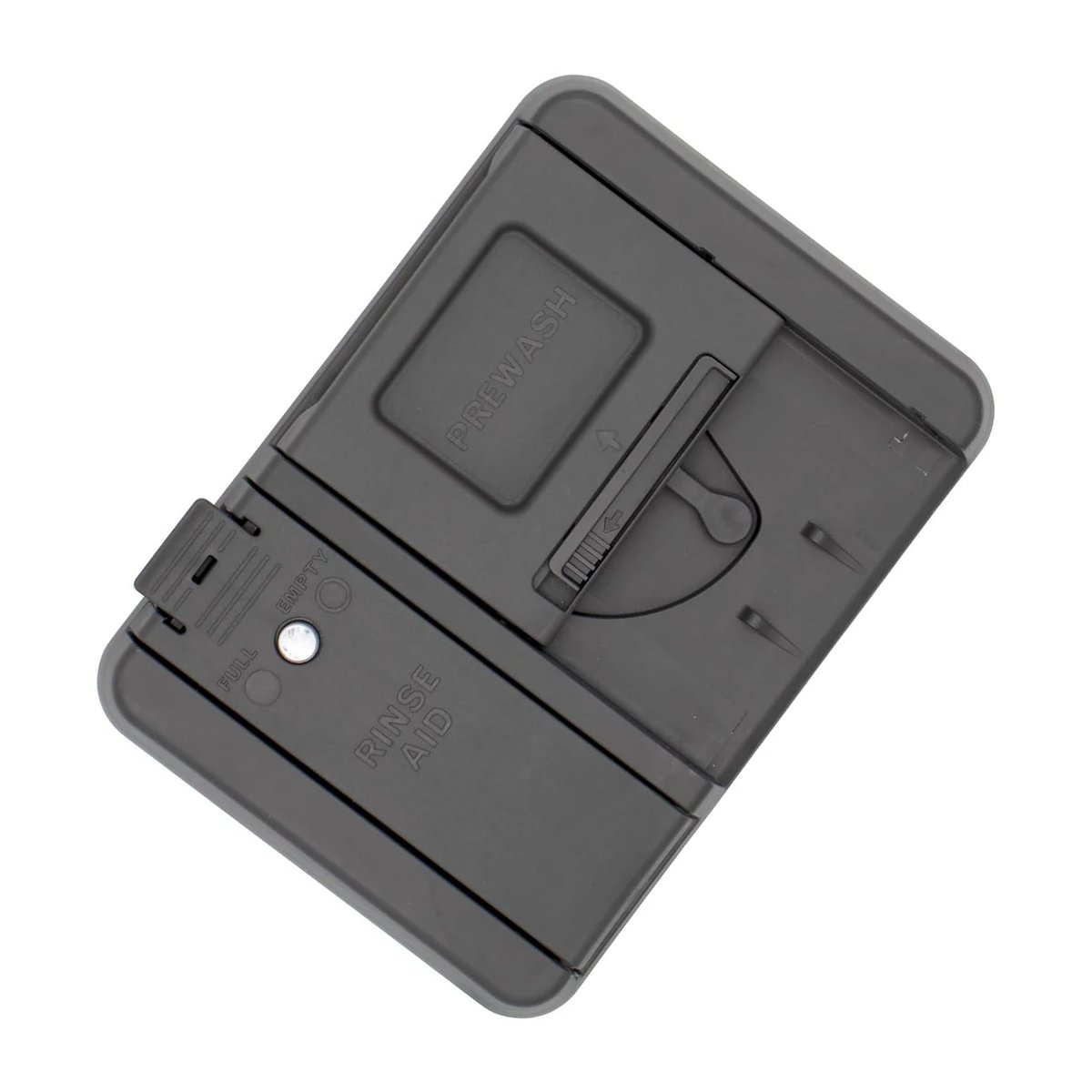 W11412300 Dishwasher Detergent & Rinse Aid Dispenser Compatible with Whirlpool Maytag KitchenAid Jenn-Air, Replaces W11092649 AP6981330 PS12745376