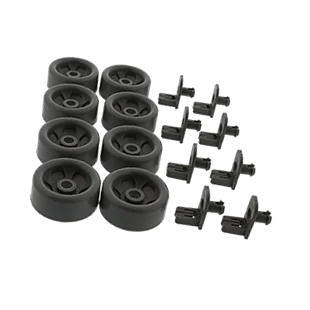 WD12X10136 Lower Dishrack Roller Compatible with GE Hotpoint RCA Kenmore, Replaces AP3676228 PS958945 WD12X10107