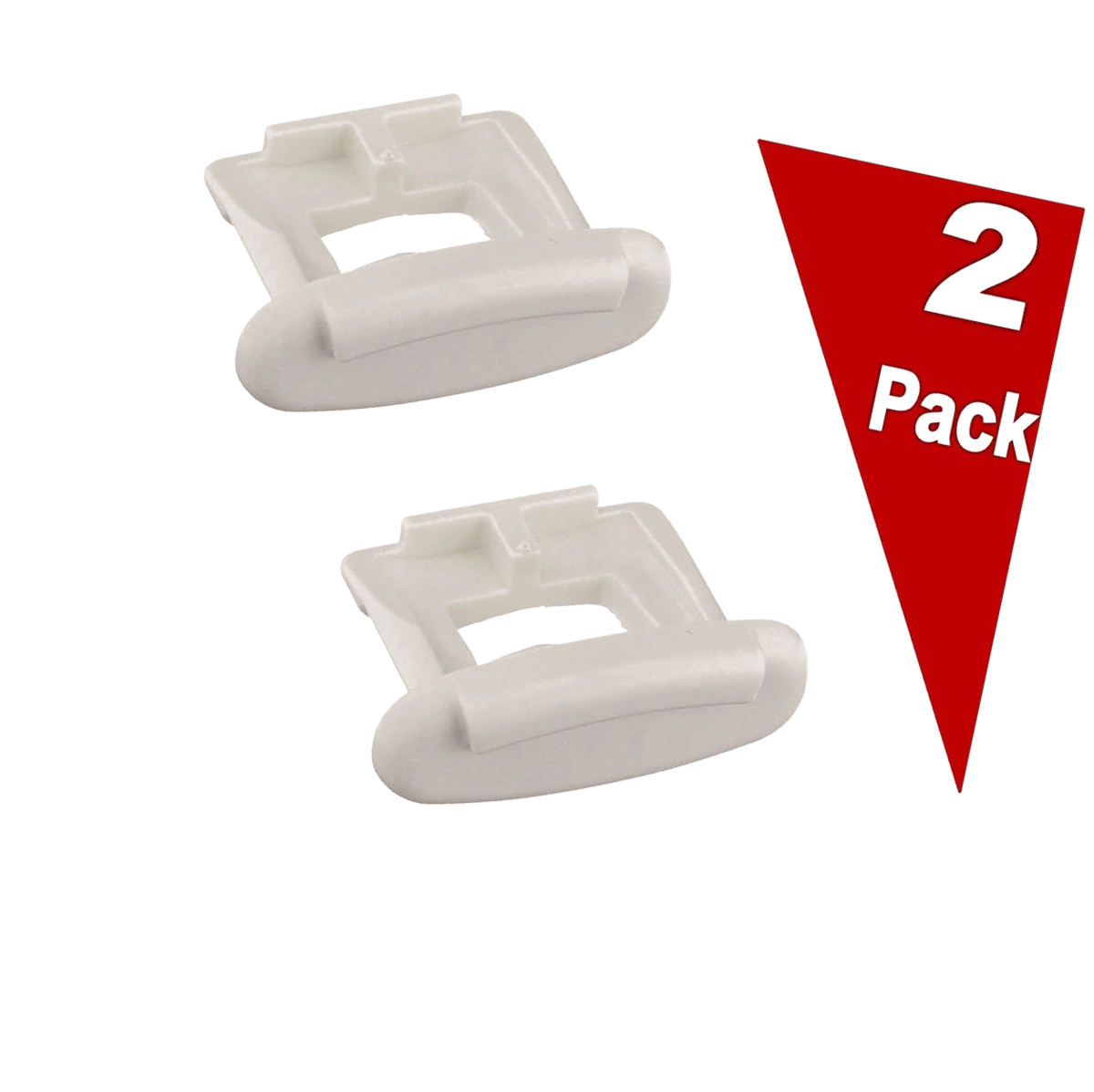 WD12X10304 Dishwasher Rack Slide End Cap Compatible with GE Hotpoint Kenmore, Replaces AP4484666 WD12X0344 WD12X344 PS2370502 1556527