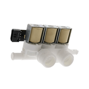 WH13X10026 Triple Water Inlet Valve Compatible with GE Hotpoint, Replaces AP3995044 PS1482390 1264510 AH1482390