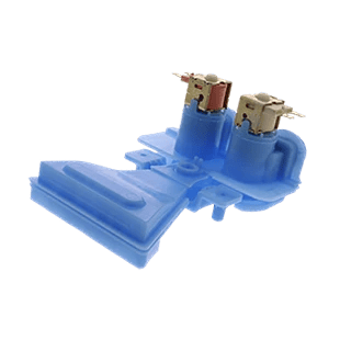 WH13X24386 Water Inlet Valve Assembly Compatible with GE Hotpoint, Replaces WH13X26535 AP6892695 WH13X24392 4931303
