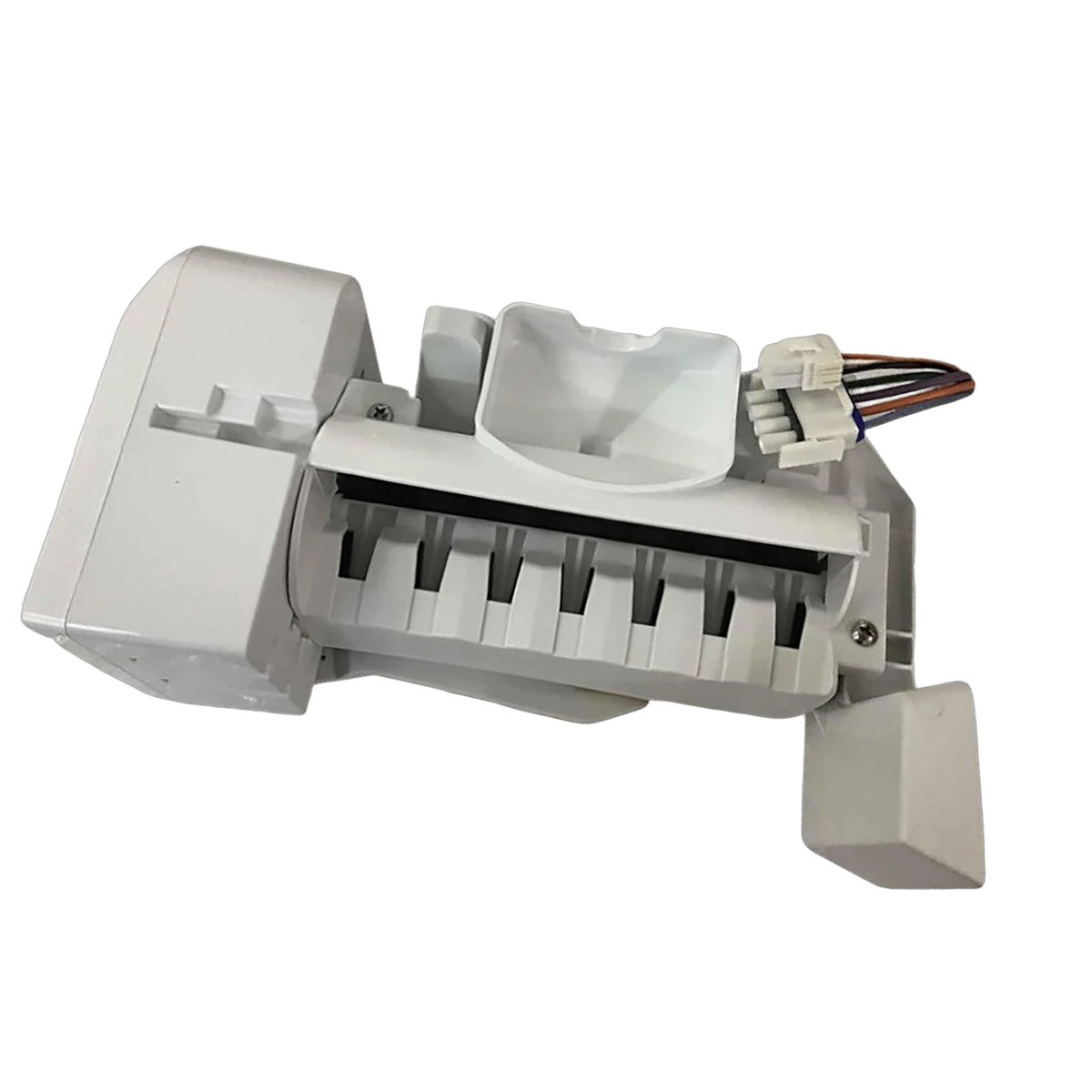 WR30X39345 Small Cube Ice Maker Assembly Compatible with GE Cafe Monogram Hotpoint, Replaces WR30X38005 WR30X36235 WR30X31922