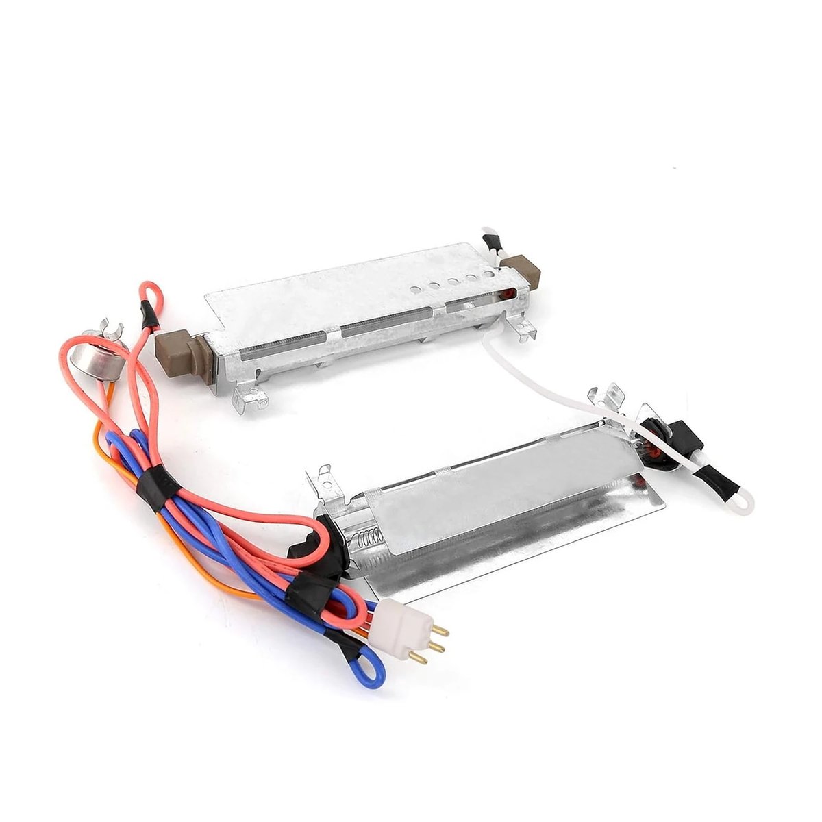WR51X442 Dual Defrost Heater & Thermostat Kit Compatible with GE Hotpoint Kenmore RCA, Replaces AP2071464 WR51X342 WR51X463 PS303933