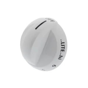 316220002 Top Burner Knob Compatible with Frigidaire Kenmore Tappan Crosley, Replaces AP2126482 1615780 PS439785