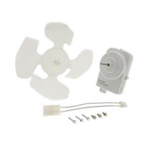 W10124096 Condenser Fan Motor Kit Compatible with Whirlpool KitchenAid Maytag Kenmore, Replaces AP4318657 2188538 2315558 W10130108 PS1957416