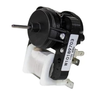 W10189703 Refrigerator Evaporator Fan Motor Compatible with Whirlpool Maytag KitchenAid Kenmore, Replaces WPW10189703 AP6016598 W10208121 2219647