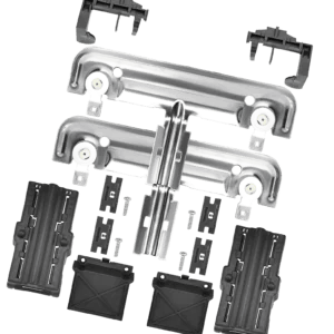 W10712395 Dishwasher Upper Rack Adjuster Kit Compatible with Whirlpool KitchenAid Kenmore, Replaces AP5957560 W10350375 W10250159 PS10065979
