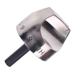 WB03K10265 Burner Control Knob Assembly Compatible with GE Hotpoint, Replaces AP4363671 WB03K10242 PS2339711