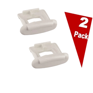 WD12X10304 Dishwasher Rack Slide End Cap Compatible with GE Hotpoint Kenmore, Replaces AP4484666 WD12X0344 WD12X344 PS2370502 1556527