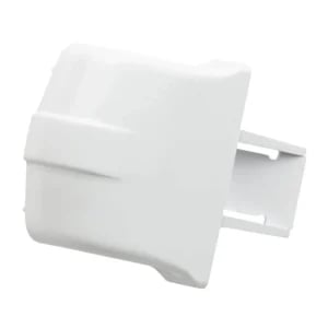 WR2X8345 Door Shelf Retainer Bar End Cap Compatible with GE Hotpoint RCA, Replaces AP2060073 PS298977 WR02X8345 WR2X7617