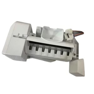 WR30X39345 Small Cube Ice Maker Assembly Compatible with GE Cafe Monogram Hotpoint, Replaces WR30X38005 WR30X36235 WR30X31922