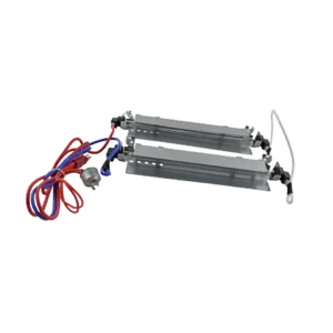 WR51X443 Defrost Heater with Thermostat Compatible with GE Hotpoint Kenmore RCA, Replaces AP2071465 PS303934 WR51X461 WR51X372