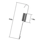 12002773 Washer Suspension Spring Kit (Set of 6) Compatible with Whirlpool Maytag Admiral Amana, Replaces AP4009656 12002102 1203532 21001903 21002065