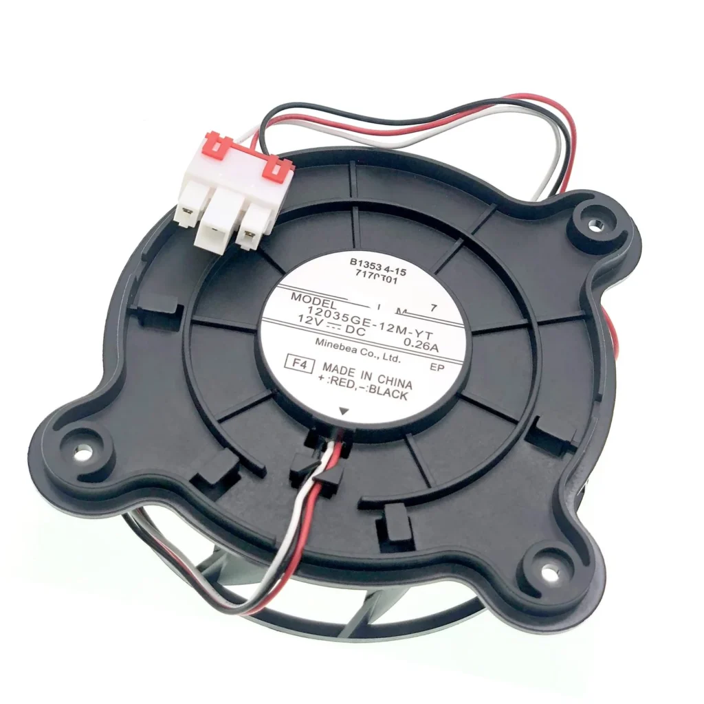 12035GE-12M-YT 12035GE-12M-YT Refrigerator Evaporator Fan Motor Compatible with Samsung Haier, Replaces DA31-00334C DA31-00334A DA31-00287B DA96-00968A