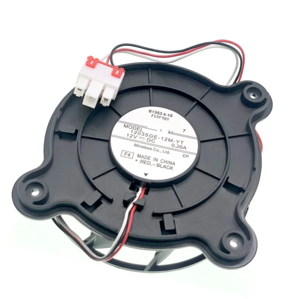 12035GE-12M-YT Refrigerator Evaporator Fan Motor Compatible with Samsung Haier, Replaces DA31-00334C DA31-00334A DA31-00287B DA96-00968A