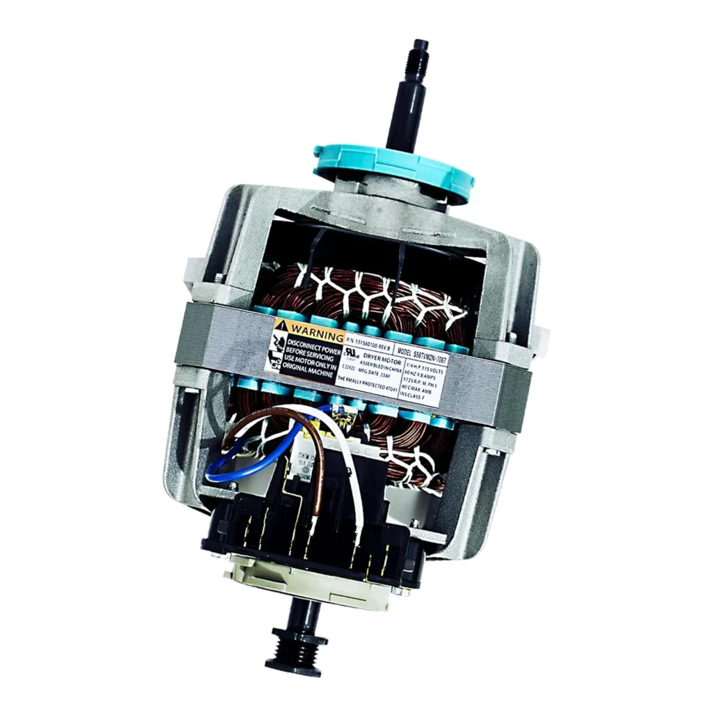 131560100 131560100 Drive Motor with Pulley Compatible with Frigidaire Electrolux Gibson Kenmore, Replaces AP2107144 134156500 PS418132 407697
