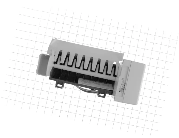 2198597 Ice Maker Assembly 8-Cube Compatible with Whirlpool Kenmore KitchenAid Maytag Jenn-Air, Replaces AP3182733 W10190960 W10122502 2198678 626663