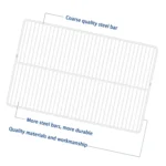 240360908 Refrigerator Wire Shelf Compatible with Frigidaire Electrolux Kenmore, Replaces AP5805565 240360905 240360901 3189137