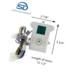 242219204 Refrigerator Evaporator Fan Motor Compatible with Frigidaire Electrolux Kenmore Crosley, Replaces AP6041603 PS11775575 4546153 EAP11775575