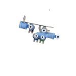 242253002 Water Inlet Valve 4-Coil Compatible with Frigidaire Electrolux Kenmore Crosley, Replaces AP5669874 242102201 PS7321353 2689640