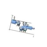 242253002 Water Inlet Valve 4-Coil Compatible with Frigidaire Electrolux Kenmore Crosley, Replaces AP5669874 242102201 PS7321353 2689640