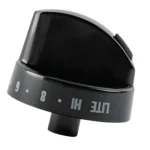 316442513 Range Surface Burner Knob Black Compatible with Frigidaire Kenmore Sears, Replaces AP4327071 PS2332411 1465864 AH2332411
