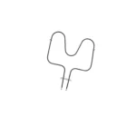 318255101 Oven Bake Element Compatible with Frigidaire Electrolux Gibson Tappan Kenmore, Replaces AP3695770 3016246 5303016246 318255105