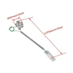 3355806 Washer Lid Switch Assembly Compatible with Whirlpool Kenmore Roper Maytag KitchenAid Amana, Replaces WP3355806 AP6008072 PS11741201 520880 WP3355806VP