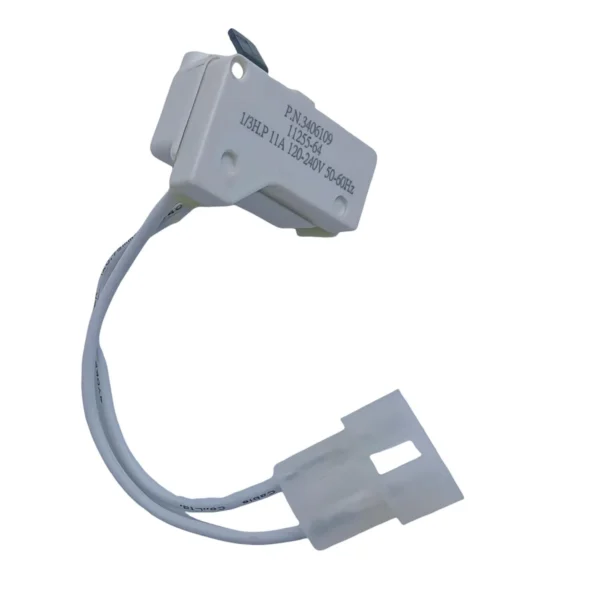 3406109 Dryer Door Switch Compatible with Whirlpool Kenmore Maytag Roper Admiral Amana, Replaces WP3406107 AP6008561 PS11741701 3405100 3406101