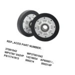 37001042 Drum Support Roller Compatible with Maytag Amana Speed Queen Whirlpool, Replaces WP37001042 AP6008773 PS11741913 14218934 500214
